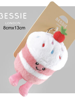 PLUSH CUPCAKE BAG CHARM