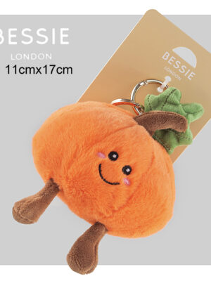 SMILEY PUMPKIM BAG CHARM