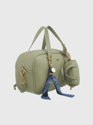 PEBBLED MINI DUFFLE
