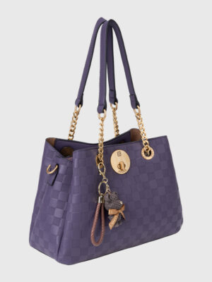 CHECKERBOARD SHOULDER BAG
