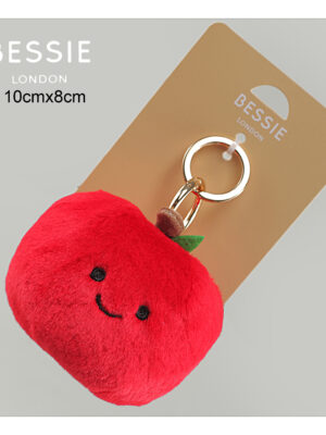 PLUSH APPLE CHARM