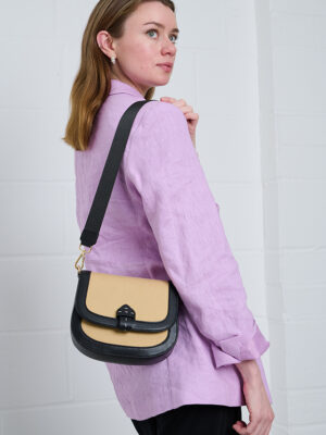 CANVAS SADDLE CROSSBODY