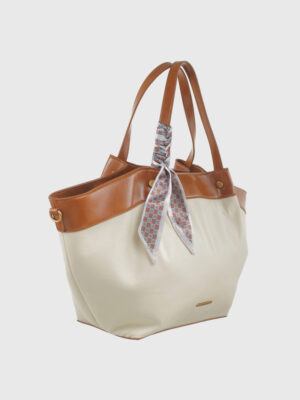 TOW-TONE SCARF SHOPPER