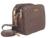 CHECKERBOARD COIN PURSE CHARM CROSSBODY