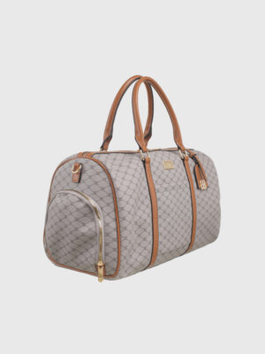 MONOGRAM STRUCTURED BARREL BAG