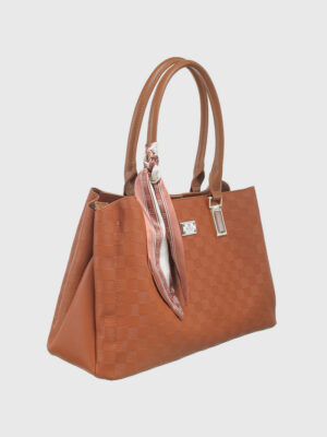 STYLISH CHECKERBOARD TOTE