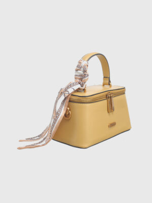BOXY TOP-HANDLE VANITY BAG