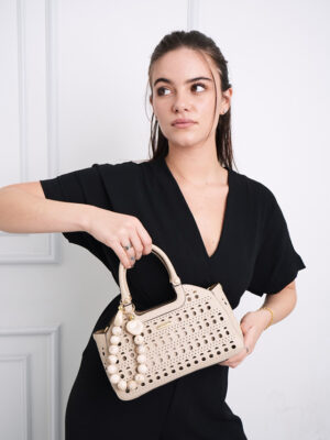 PERFORATED MINI TOTE