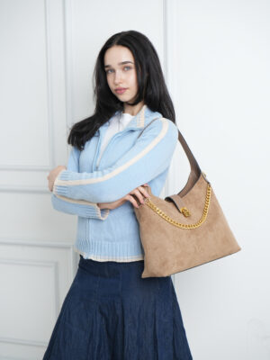 SUEDETTE SLOUCHY CHIAN HOBO