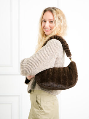 FAUX FUR HOBO