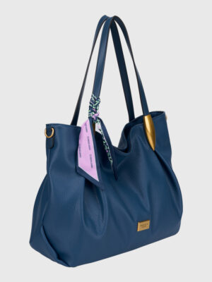 SLOUCHY PEBBLED SHOULDER BAG