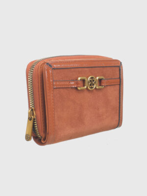 SUEDETTE ZIP WALLET