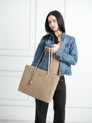 RIPPLE PANEL SHOULDER BAG