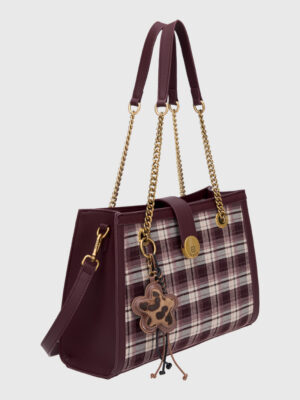 TARTAN CHIAN SHOULDER BAG