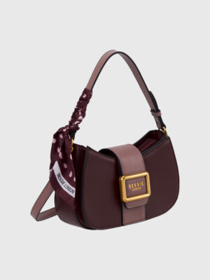 CRESCENT BUCKLE SHOULDER BAG