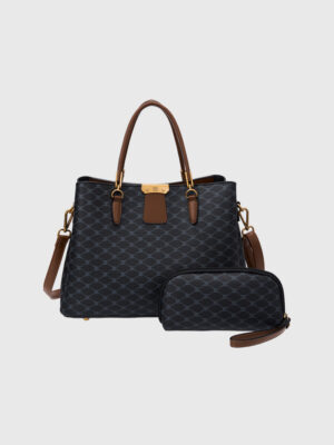 BESSIE LOGO PRINT 2 PIECES BAG SET TOTE