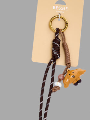 MINI CROISSANT BAG CHARM