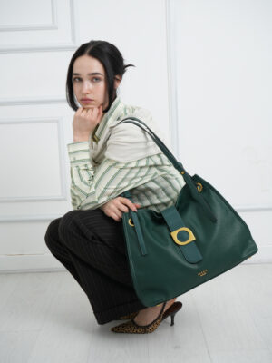 ARCHITECTURAL BUCKLE HOBO