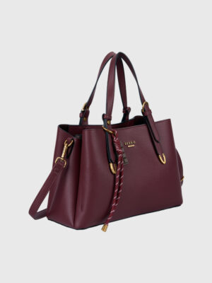 POISED PEBBLED SHOULDER BAG
