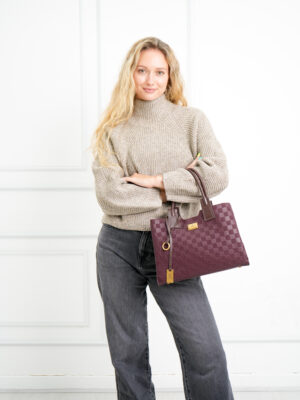 FANTANSTIC CHECKERBOARD TOTE