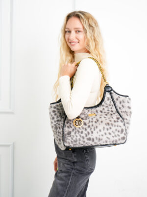 GLAMOROUS LEOPARD SHOULDER BAG
