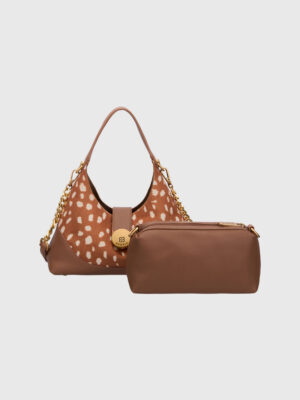 WHIMSICAL SPOTTED HOBO