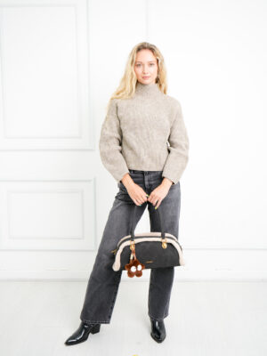 SNUG FAUX FUR BOWLING BAG