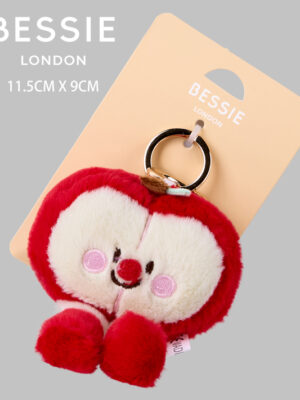 PLUSH APPLE CHARM